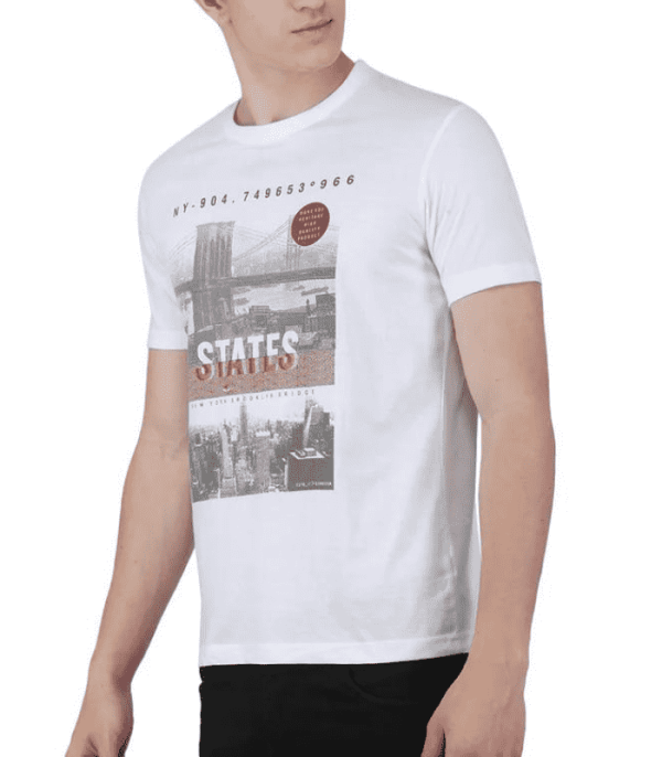 orange color short tshirt