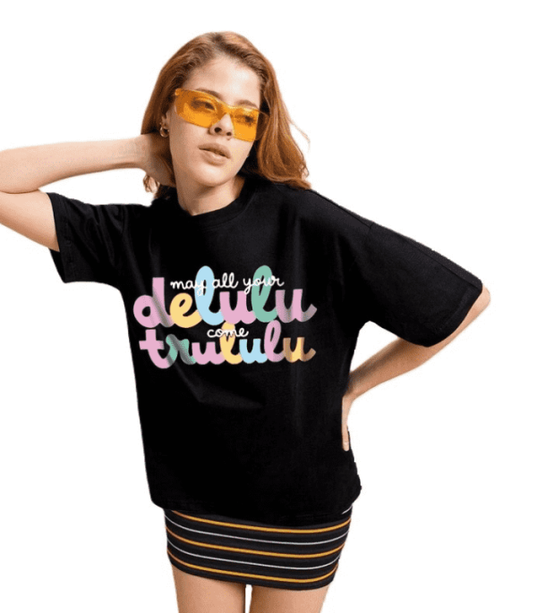 print black t'shirt medium size